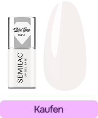 Semilac Skin Tone Cover Base Coconut Cream 7 ml